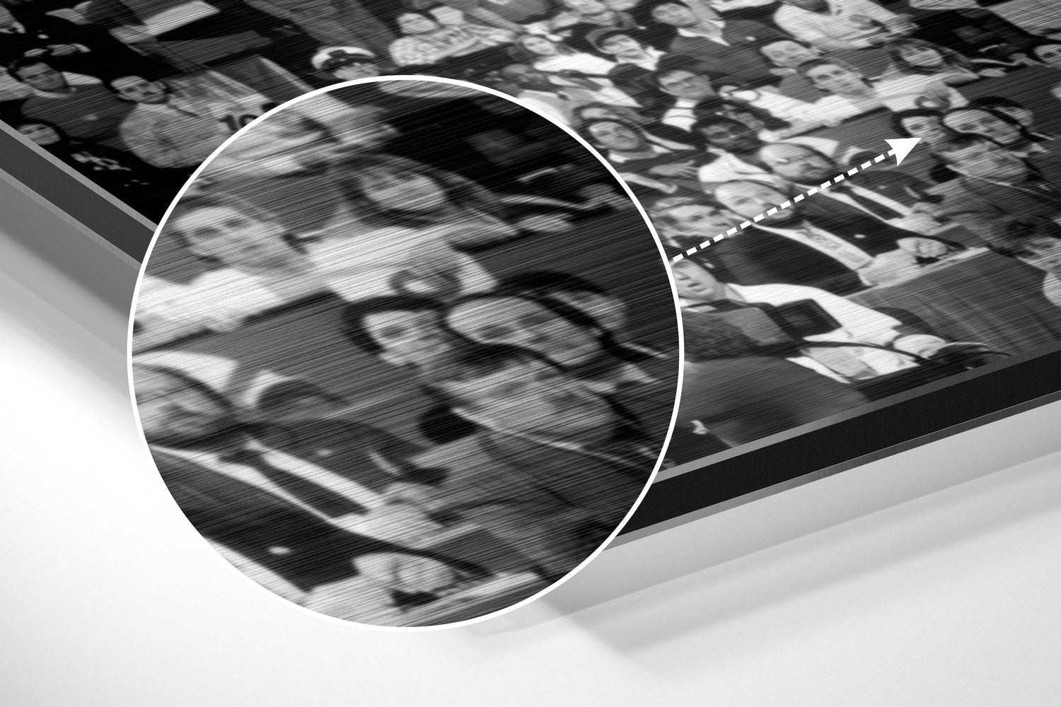 Brushed Aluminium Dibond Wall Art