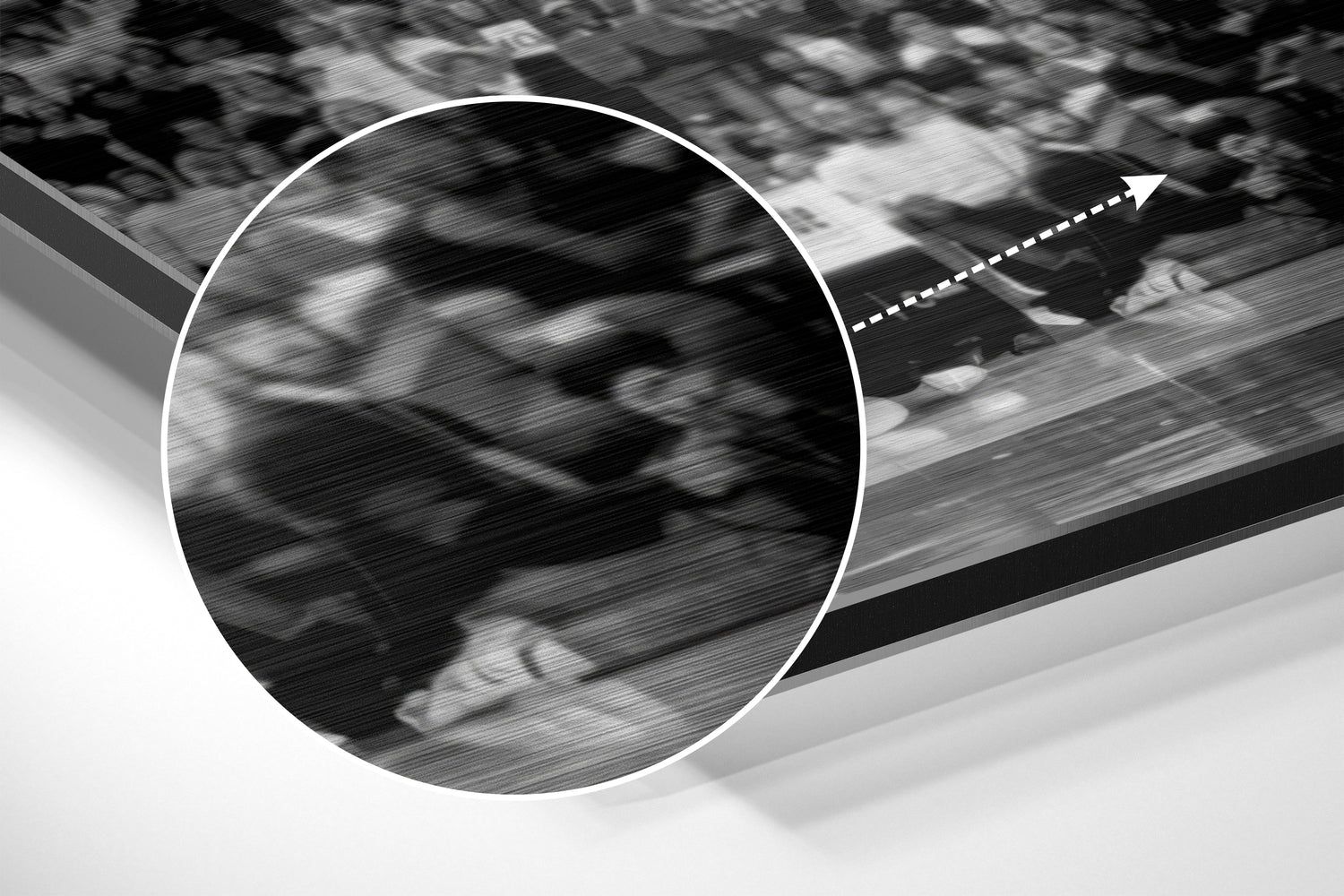 Brushed Aluminium Dibond Wall Art