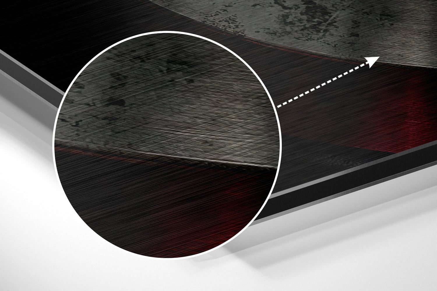 Brushed Aluminium Dibond Wall Art