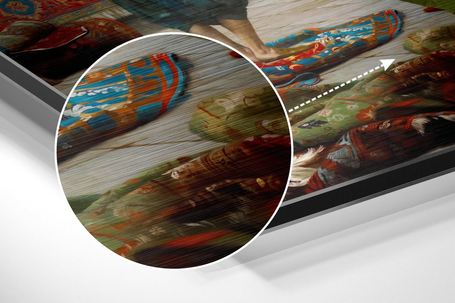 Brushed Aluminium Dibond Wall Art