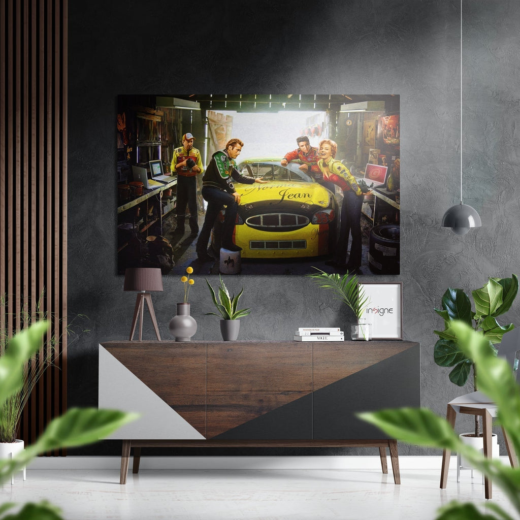 Brushed Aluminium Dibond Wall Art
