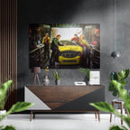 Brushed Aluminium Dibond Wall Art