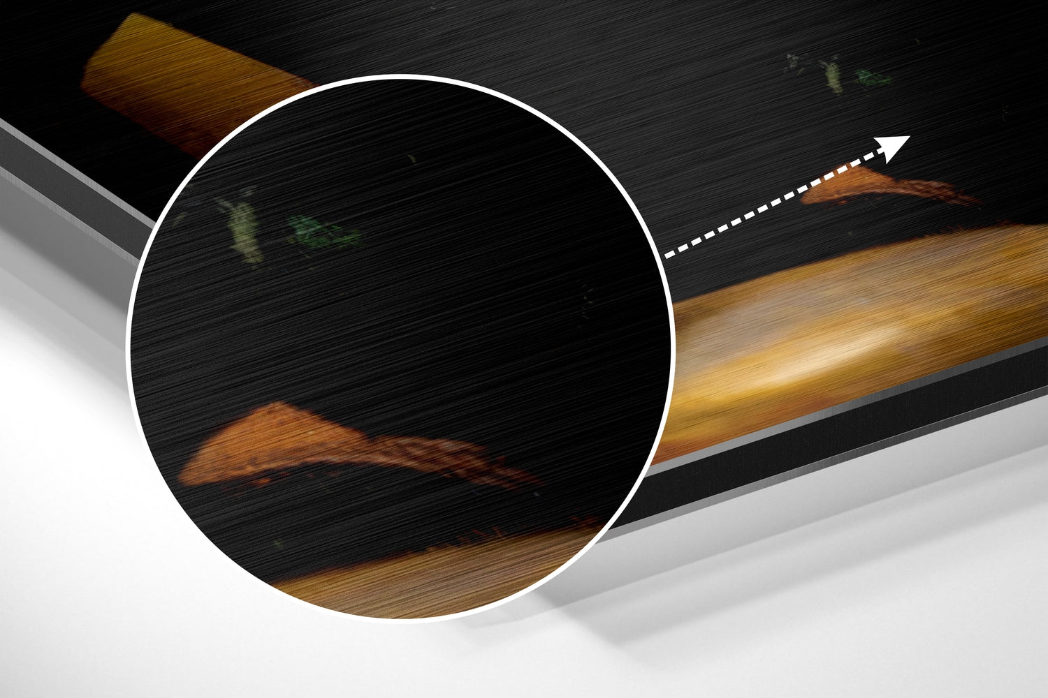Brushed Aluminium Dibond Wall Art