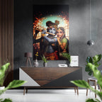 Brushed Aluminium Dibond Wall Art