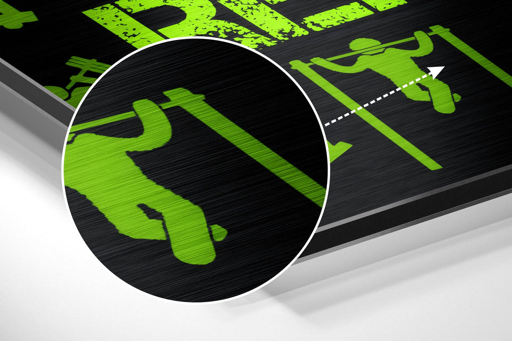 Brushed Aluminium Dibond Wall Art