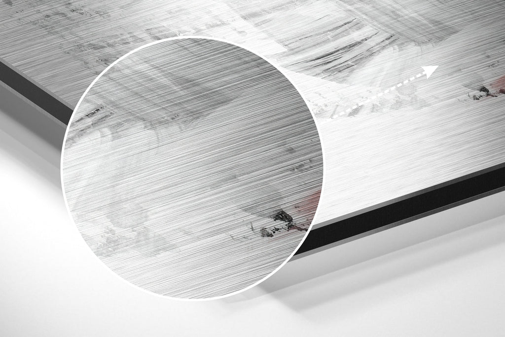 Brushed Aluminium Dibond Wall Art