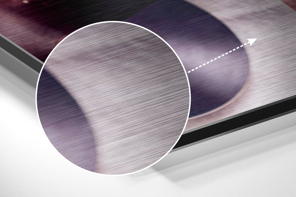 Brushed Aluminium Dibond Wall Art