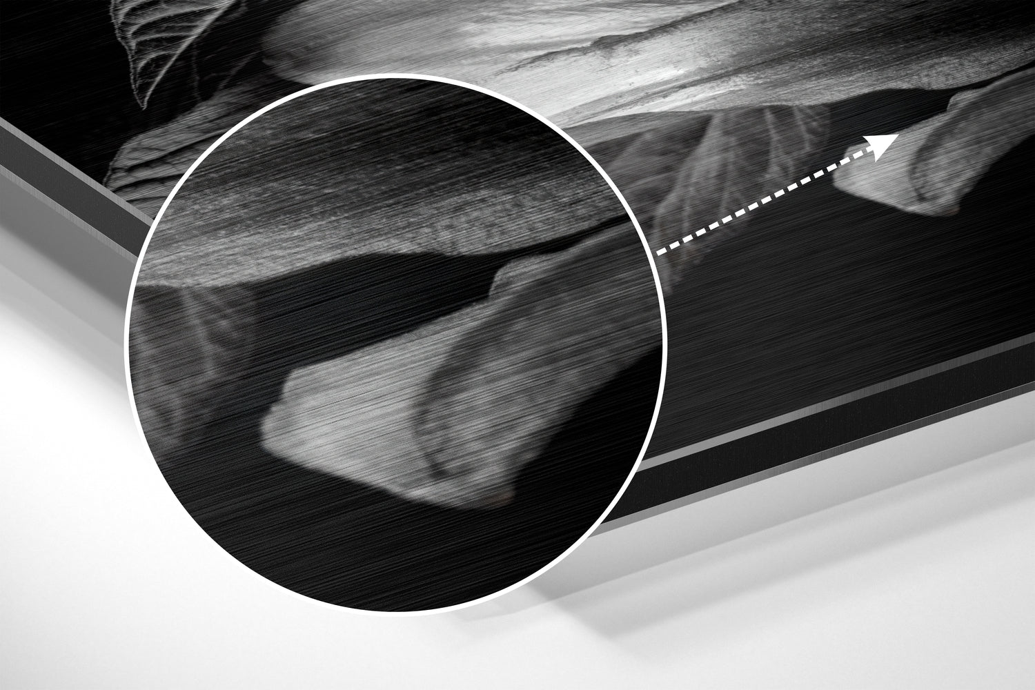 Brushed Aluminium Dibond Wall Art