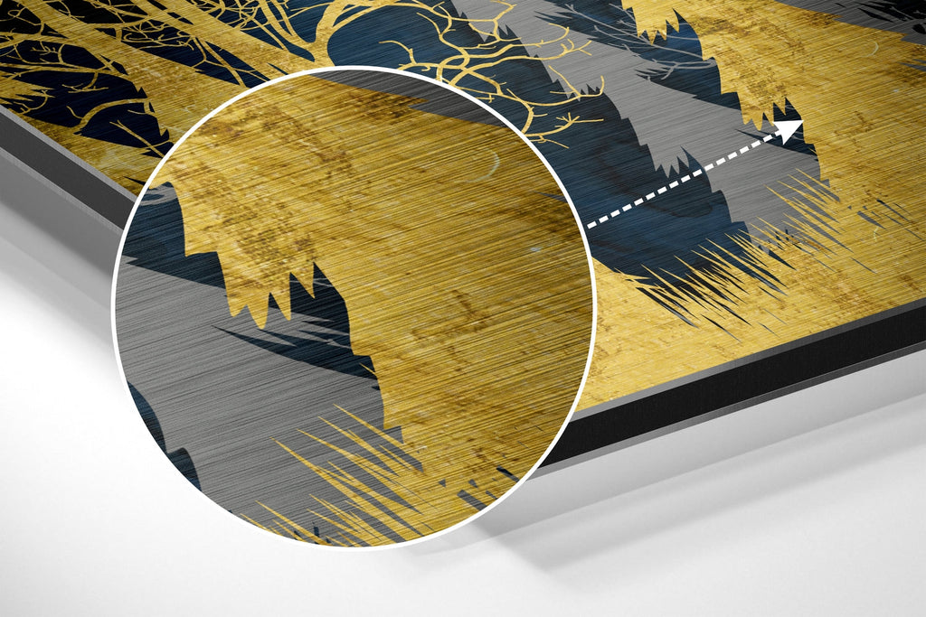 Brushed Aluminium Dibond Wall Art