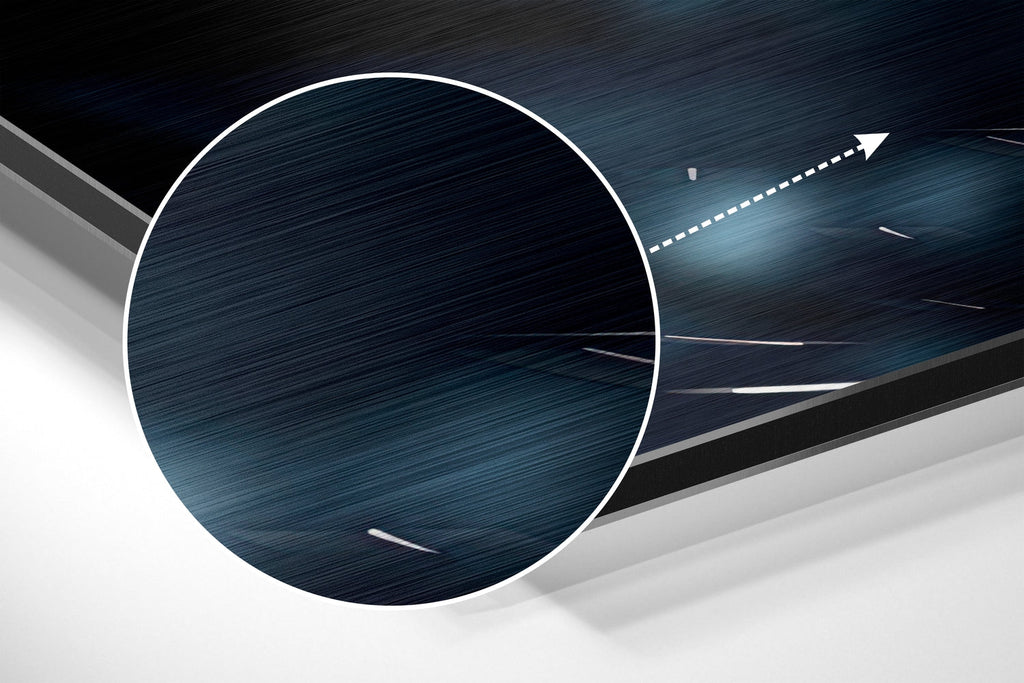 Brushed Aluminium Dibond Wall Art