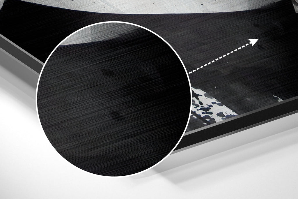 Brushed Aluminium Dibond Wall Art
