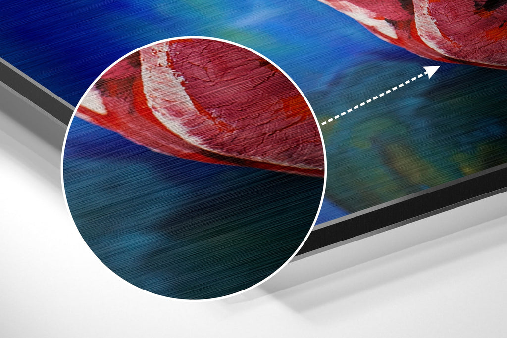 Brushed Aluminium Dibond Wall Art