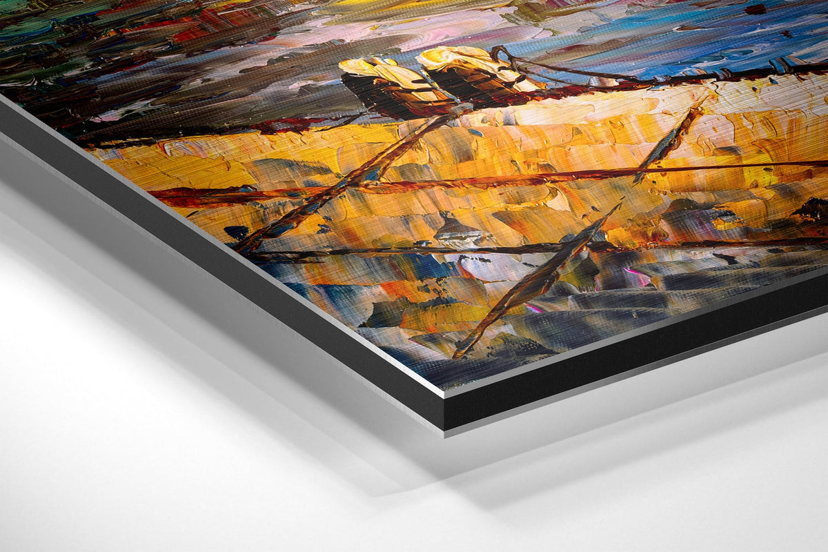 Brushed Aluminium Dibond Wall Art