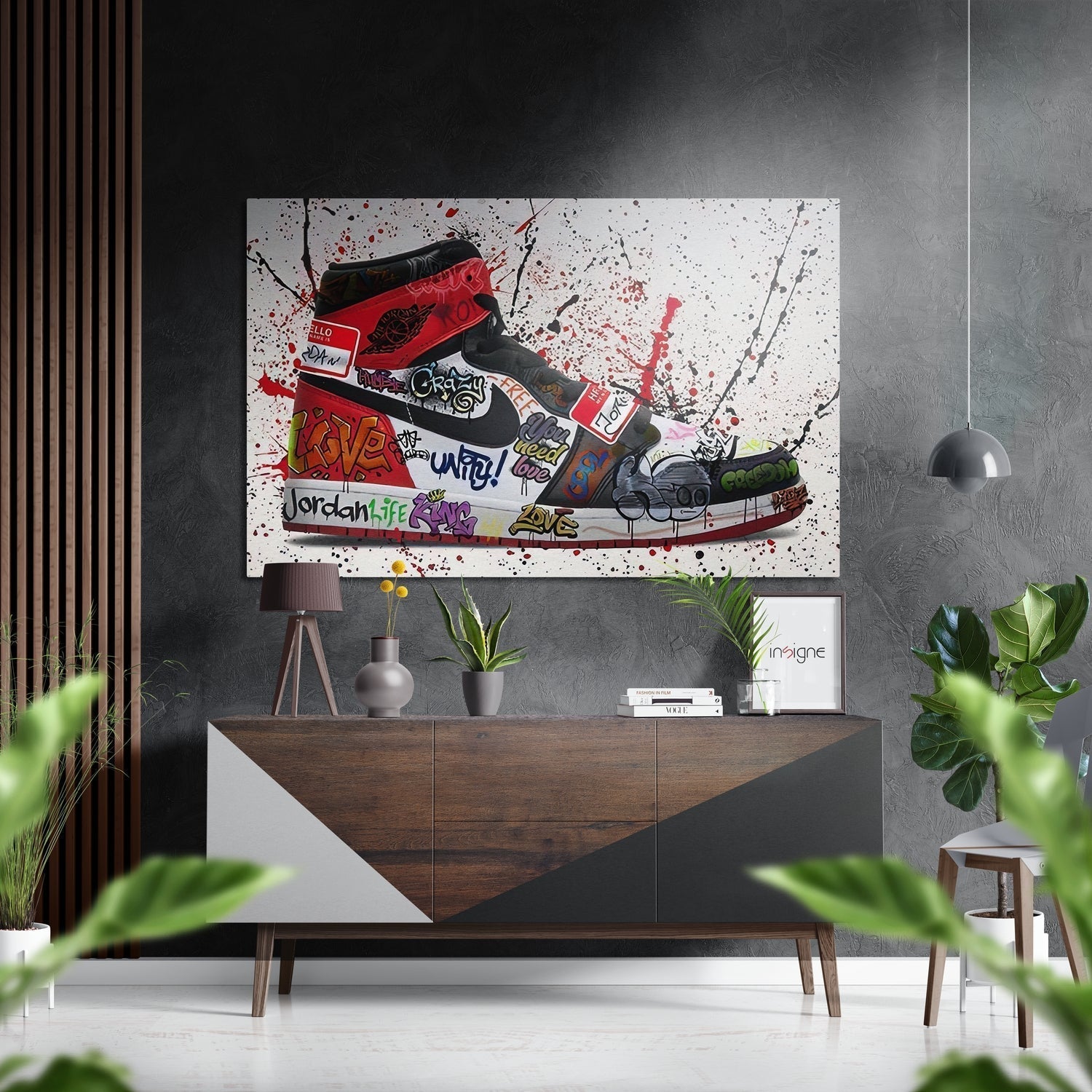 Brushed Aluminium Dibond Wall Art