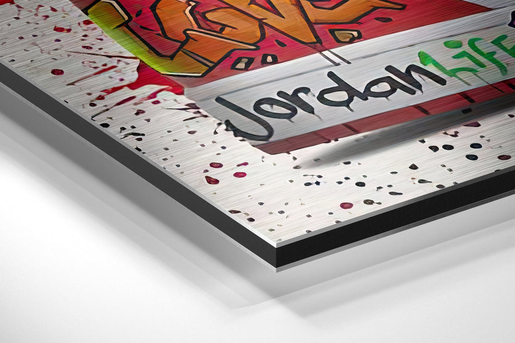 Brushed Aluminium Dibond Wall Art