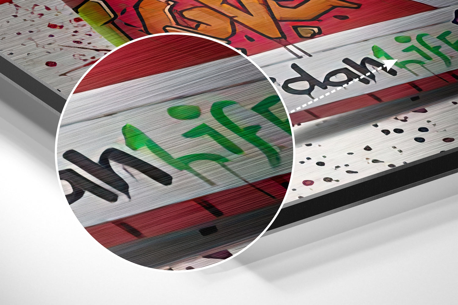 Brushed Aluminium Dibond Wall Art
