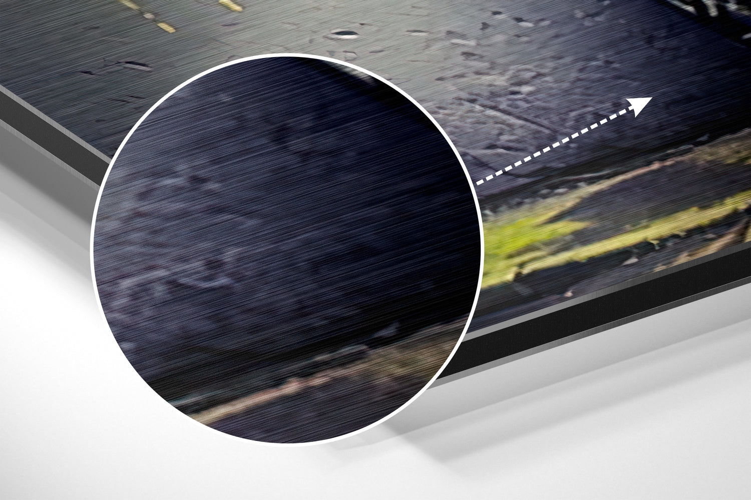 Brushed Aluminium Dibond Wall Art