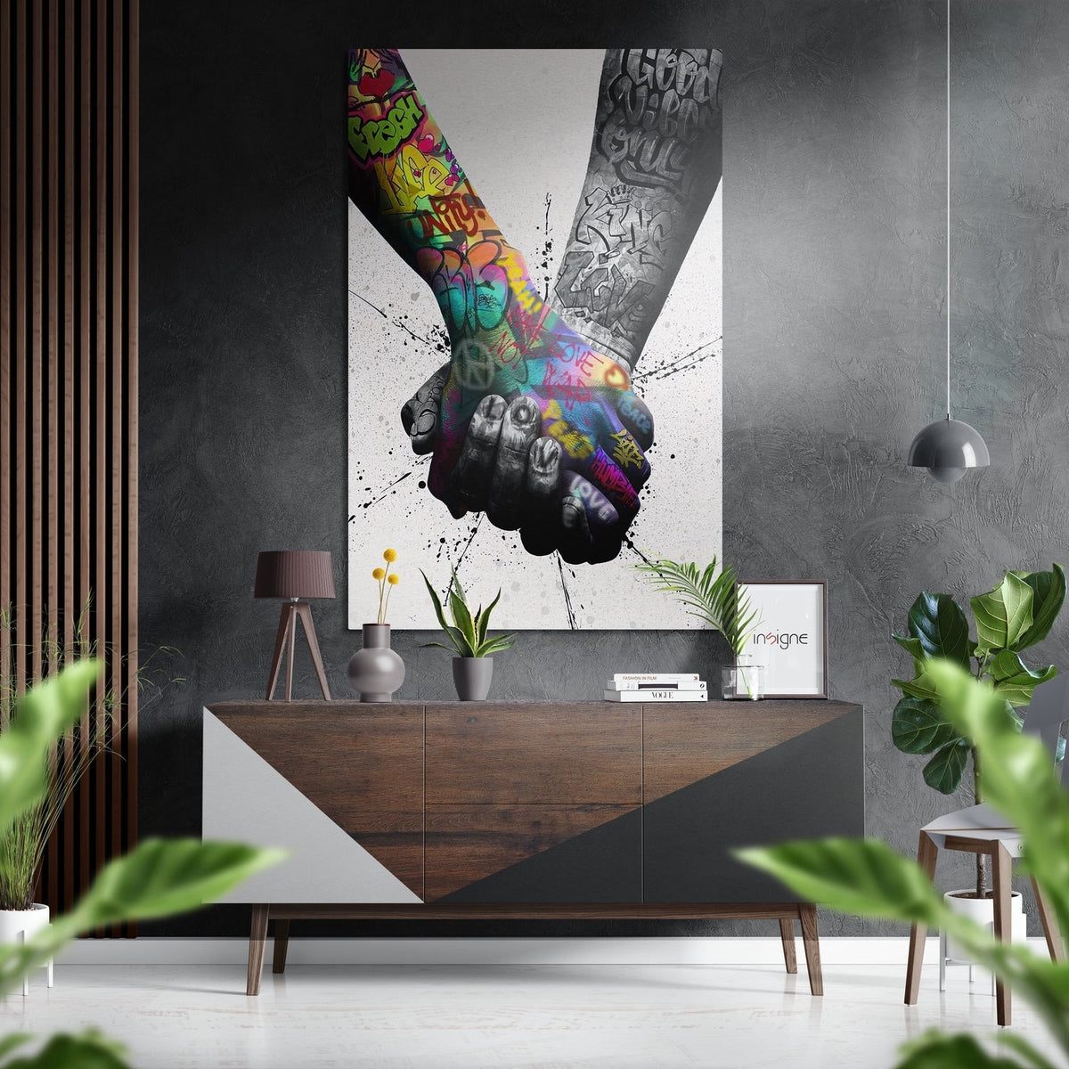 Brushed Aluminium Dibond Wall Art