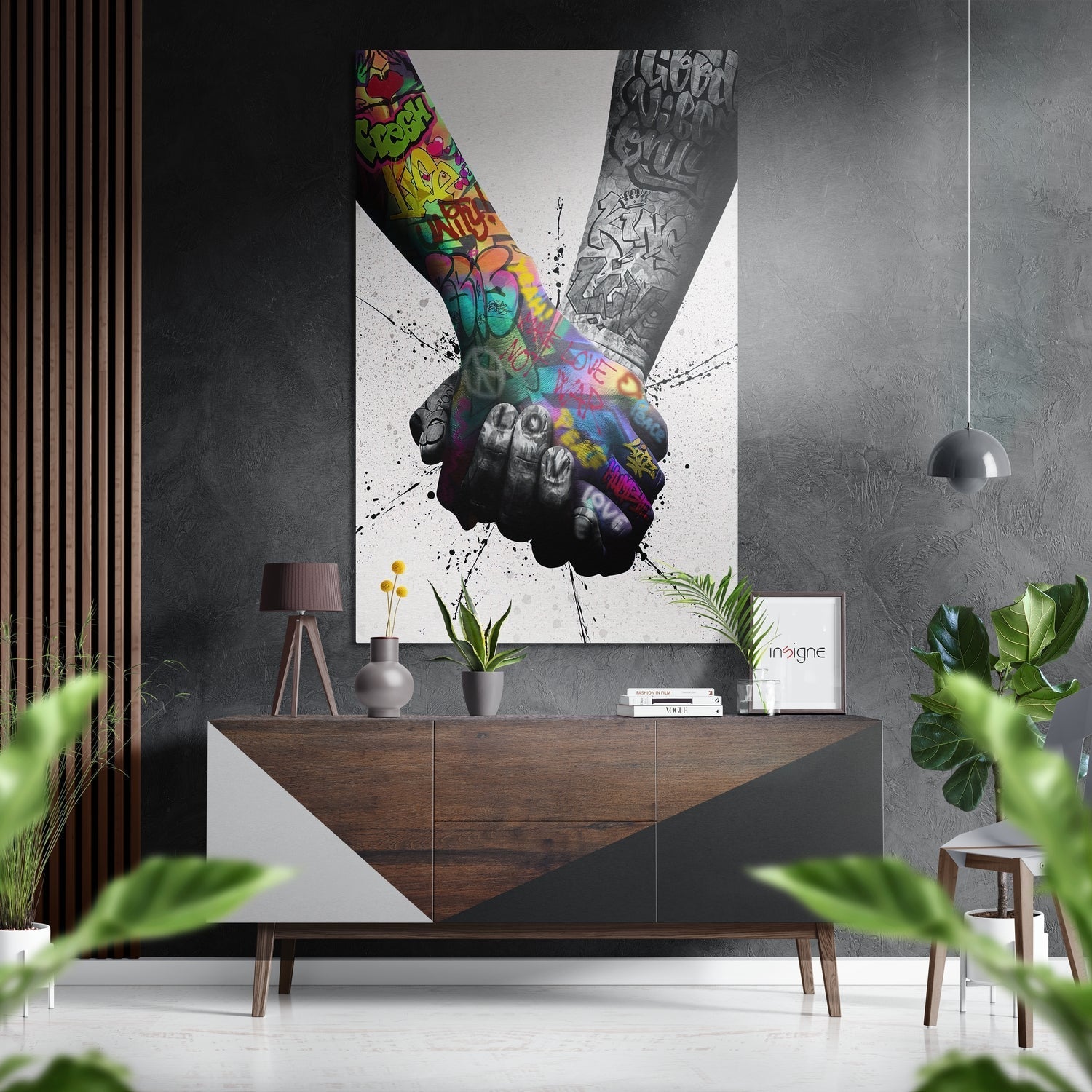 Brushed Aluminium Dibond Wall Art