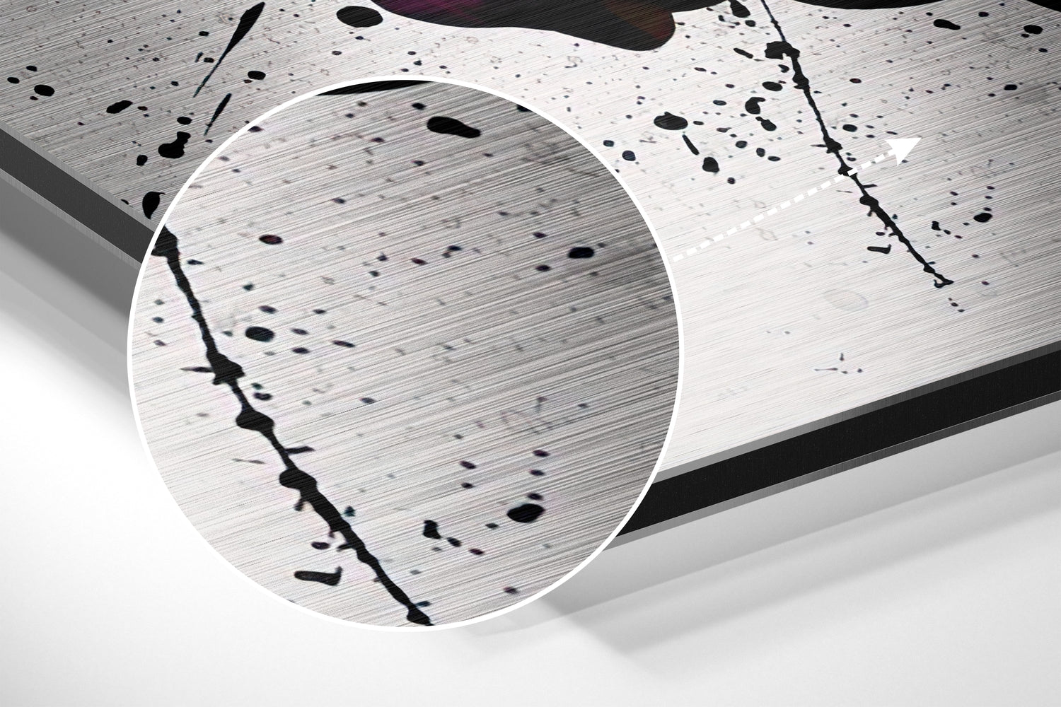 Brushed Aluminium Dibond Wall Art