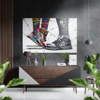 Brushed Aluminium Dibond Wall Art