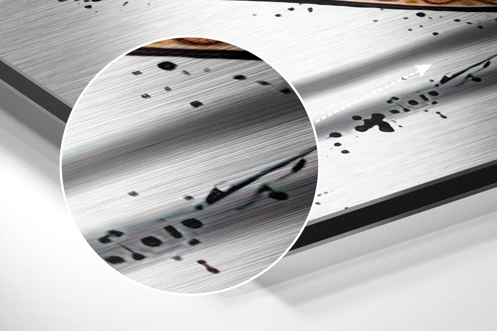 Brushed Aluminium Dibond Wall Art