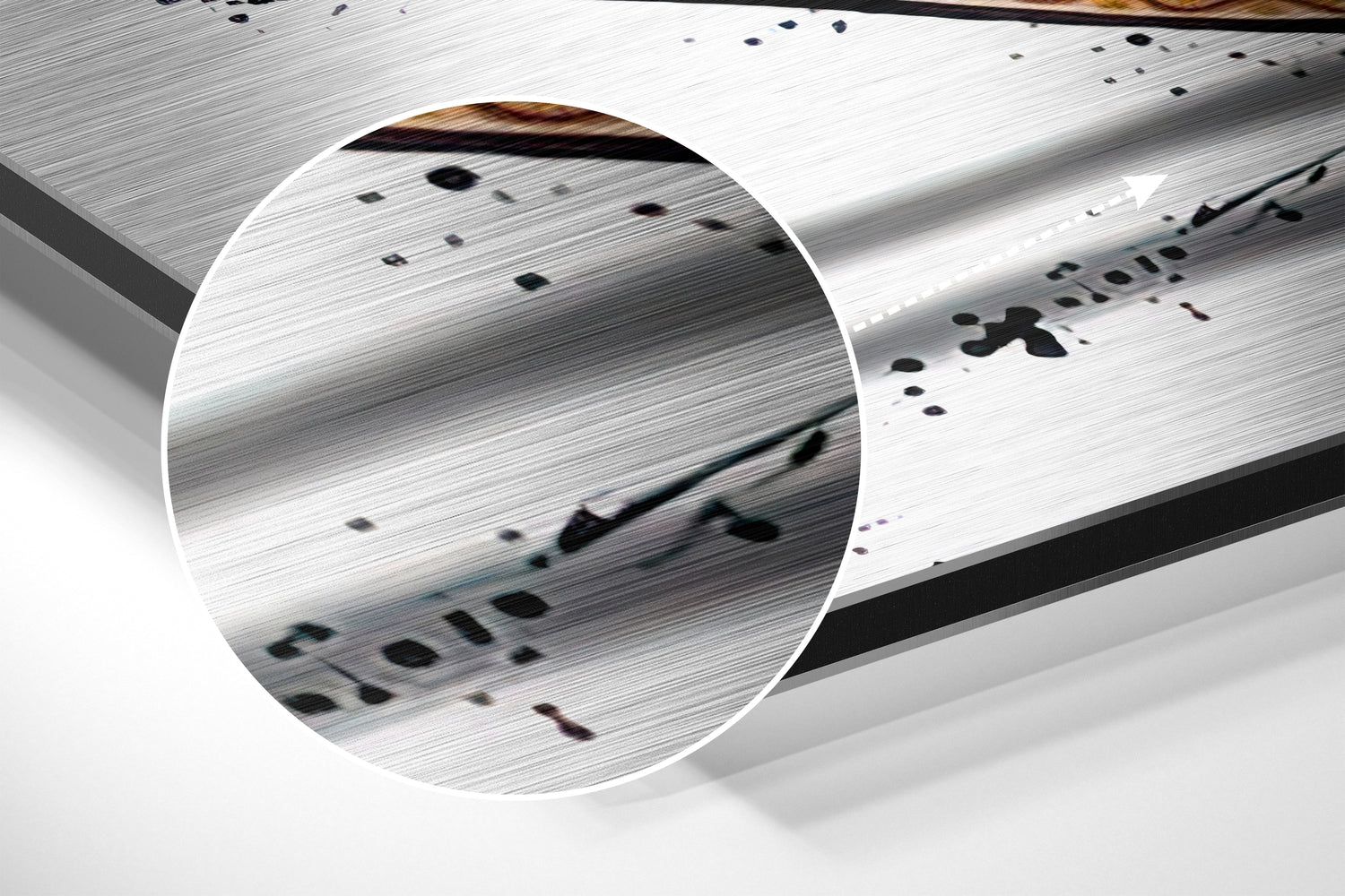 Brushed Aluminium Dibond Wall Art
