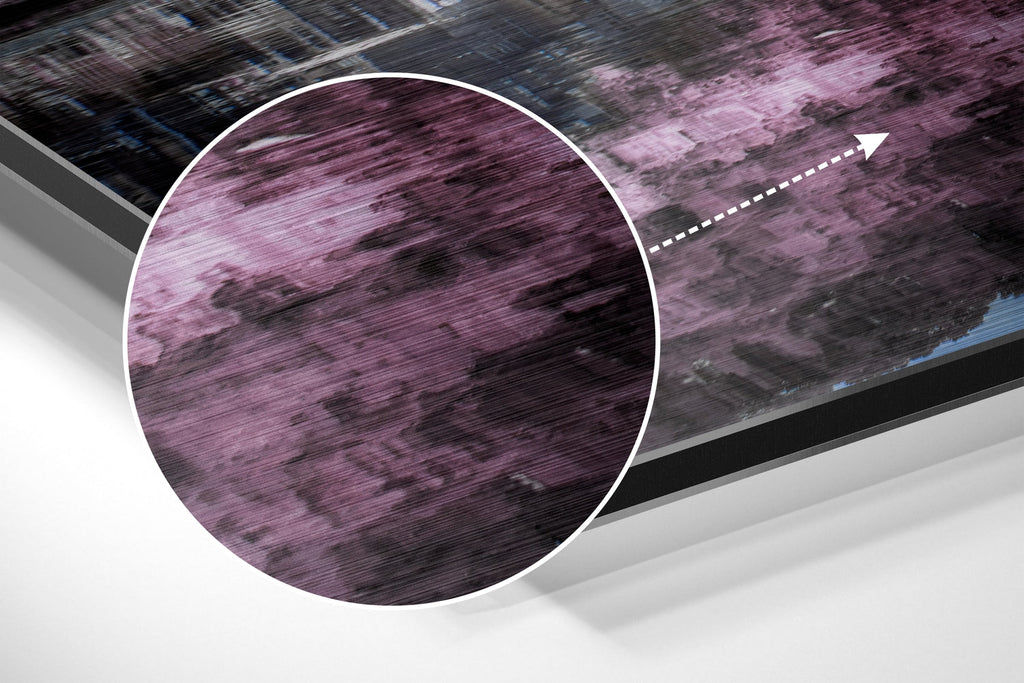 Brushed Aluminium Dibond Wall Art