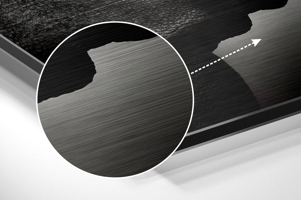Brushed Aluminium Dibond Wall Art