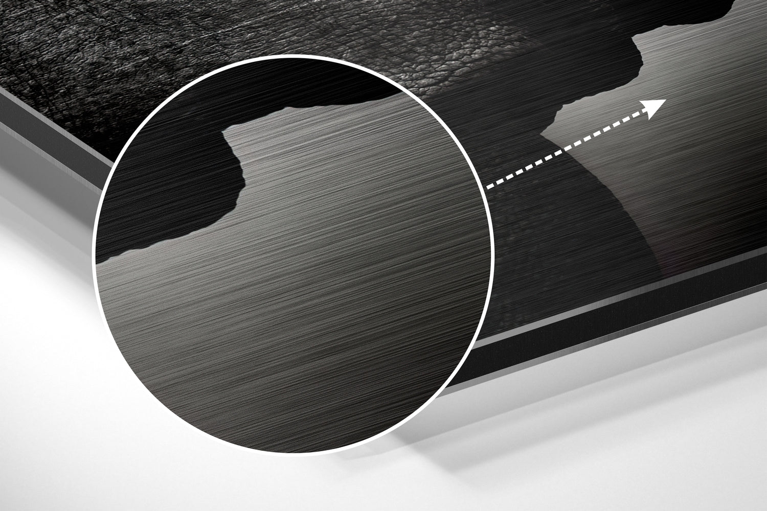 Brushed Aluminium Dibond Wall Art