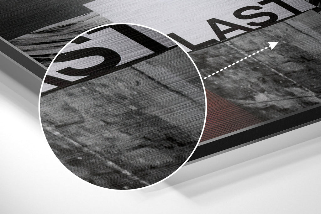 Brushed Aluminium Dibond Wall Art