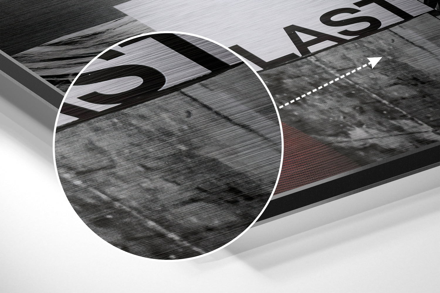 Brushed Aluminium Dibond Wall Art