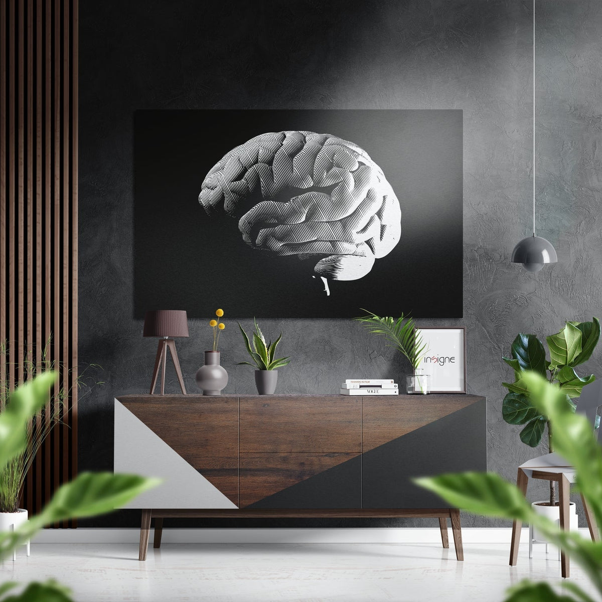 Brushed Aluminium Dibond Wall Art