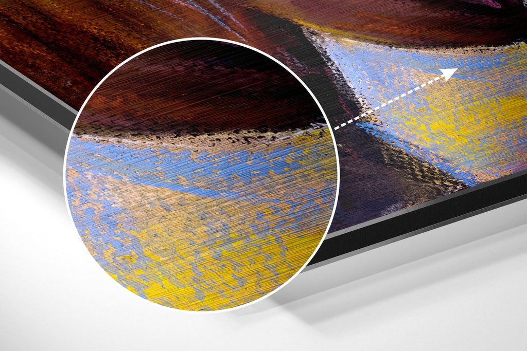 Brushed Aluminium Dibond Wall Art