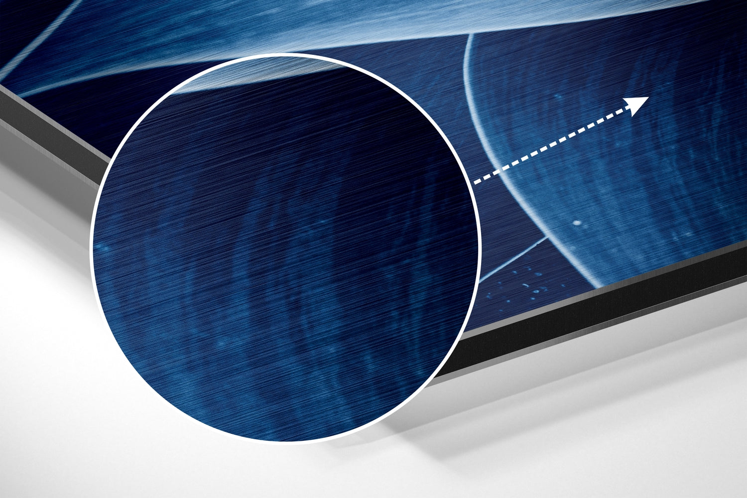 Brushed Aluminium Dibond Wall Art