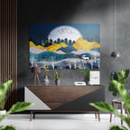 Brushed Aluminium Dibond Wall Art