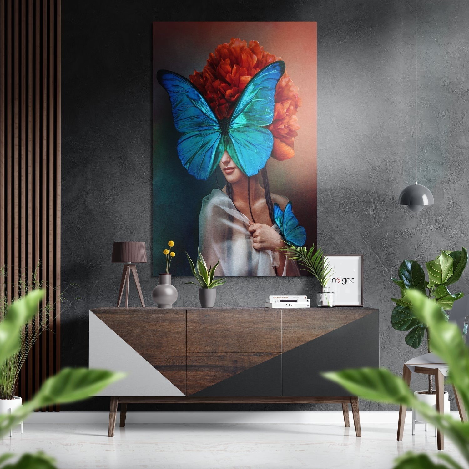 Brushed Aluminium Dibond Wall Art
