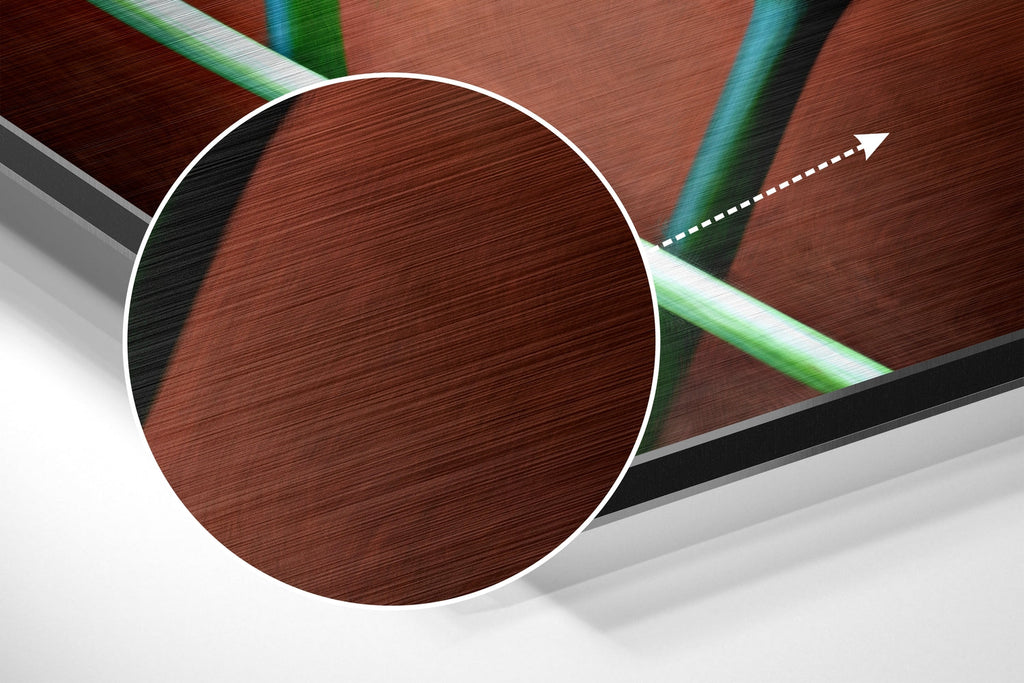 Brushed Aluminium Dibond Wall Art