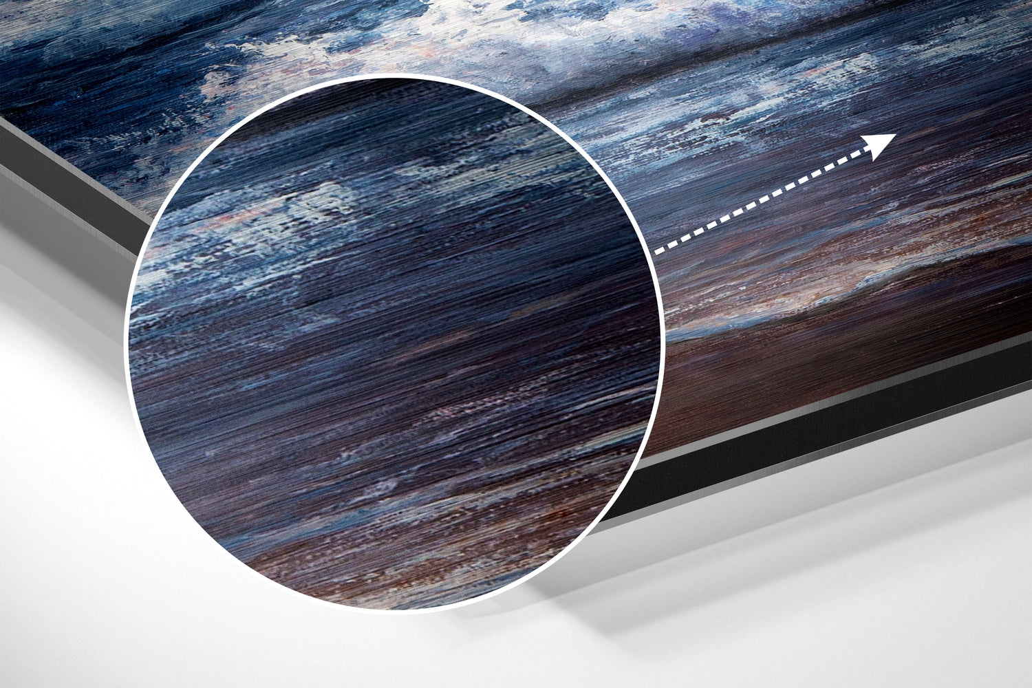 Brushed Aluminium Dibond Wall Art