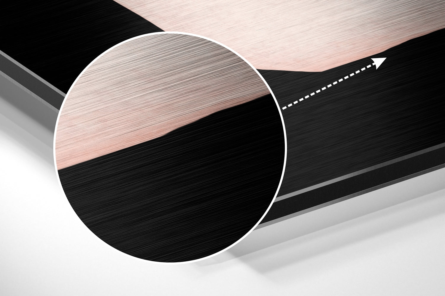 Brushed Aluminium Dibond Wall Art