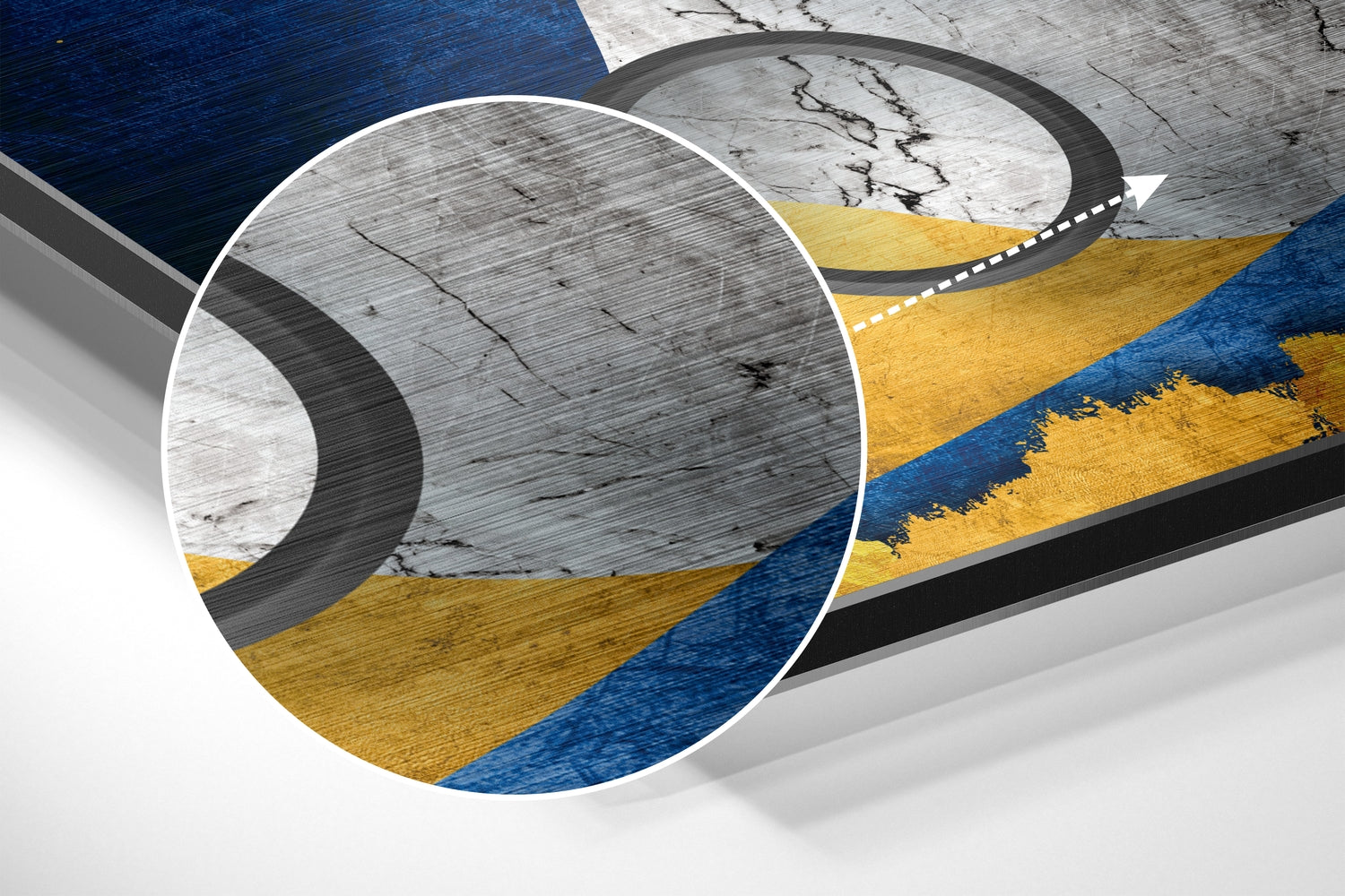 Brushed Aluminium Dibond Wall Art