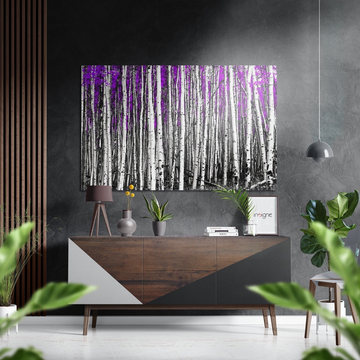 Brushed Aluminium Dibond Wall Art