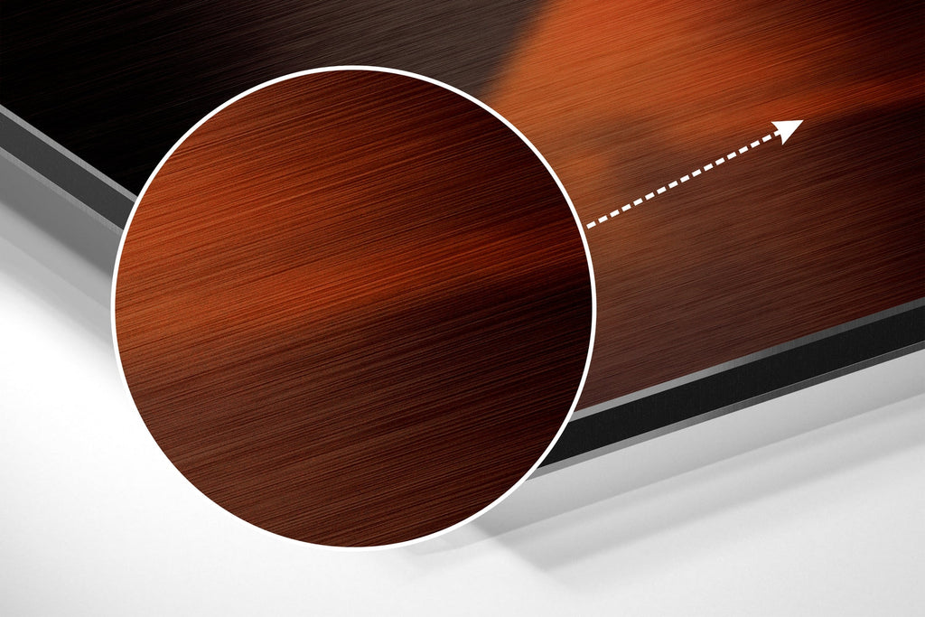 Brushed Aluminium Dibond Wall Art