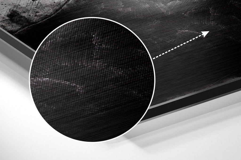 Brushed Aluminium Dibond Wall Art
