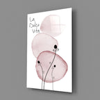 La Dolce Vita Glass Wall Art