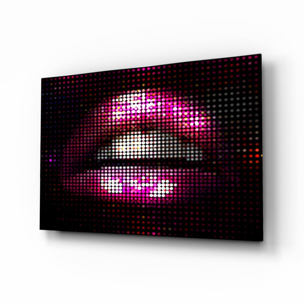 Lip Glass Wall Art