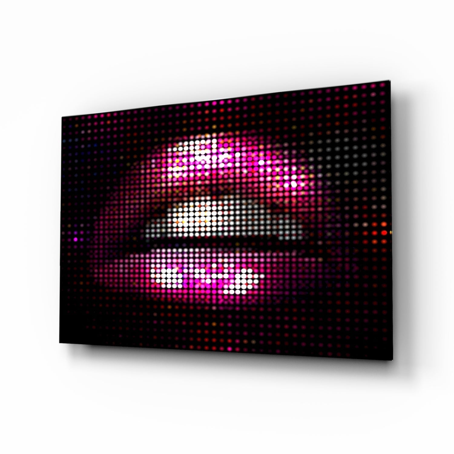 Lip Glass Wall Art