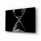 Hourglass Glass Wall Art