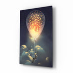 Starry Dream Glass Wall Art