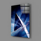 Abstract Glass Wall Art
